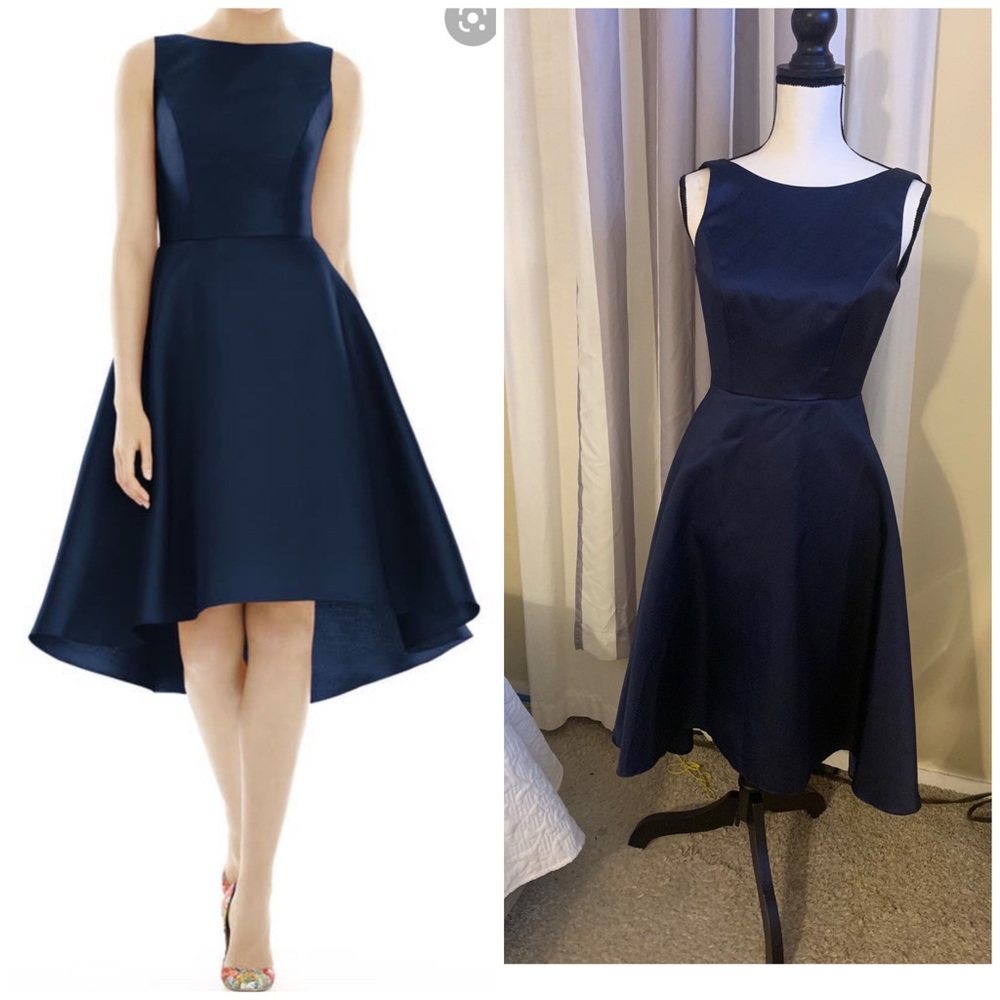 Alfred Sung High/Low Cocktail Dress size 0